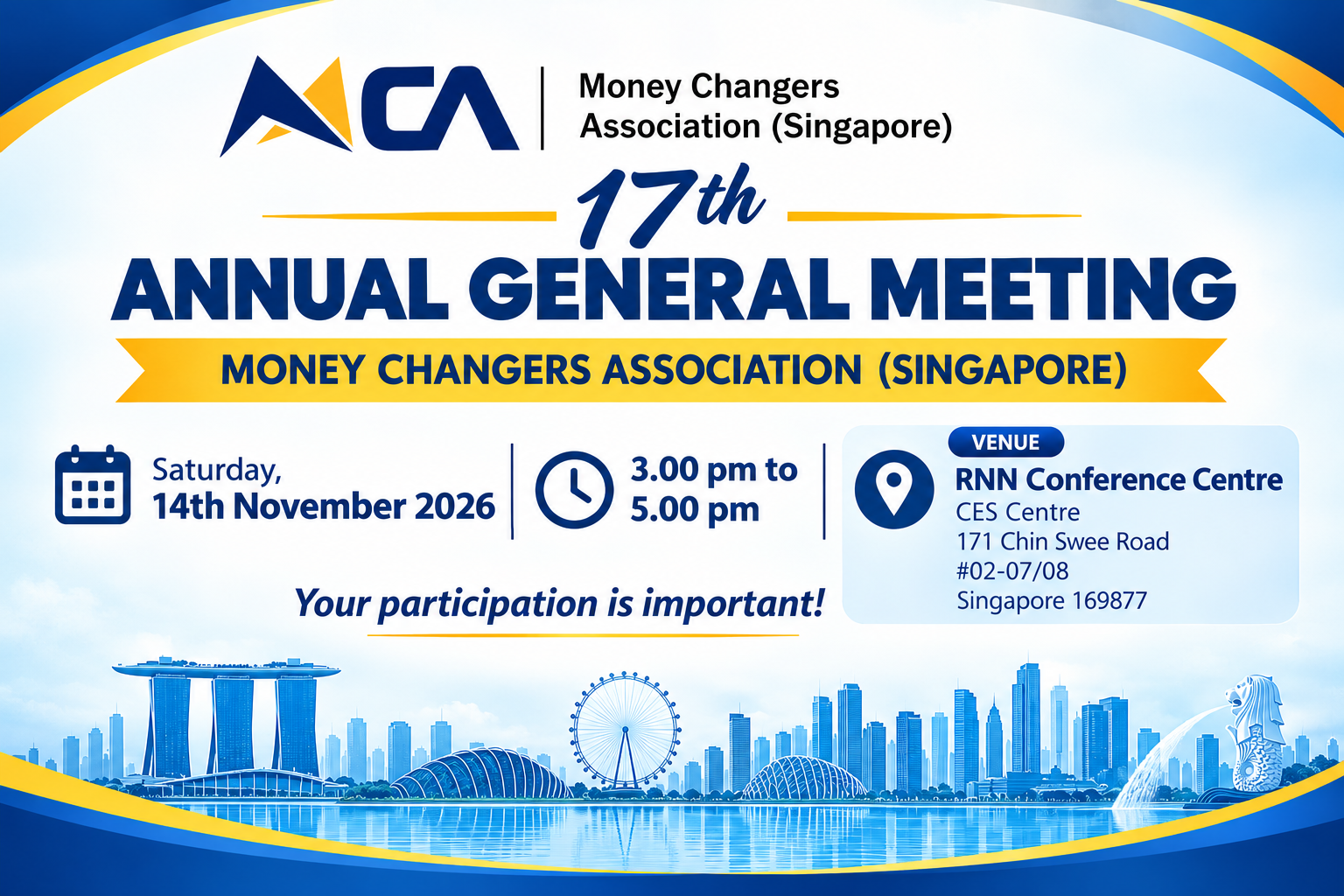 MCA - 17th Annual General Meeting