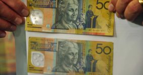 Australian Dollars counterfeit